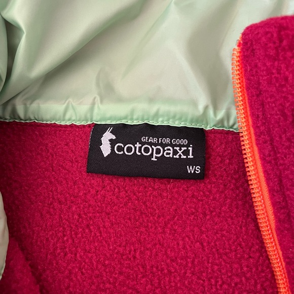 Pink Cotopaxi Teca Full Zip Fleece Women’s Small - Picture 4 of 4